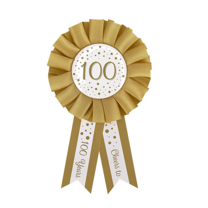 Guld Vit Rosett 100 år