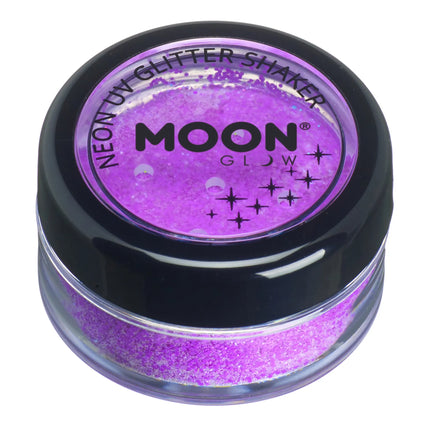 Moon Glow Neon UV Glitter Shakers Lila 5g