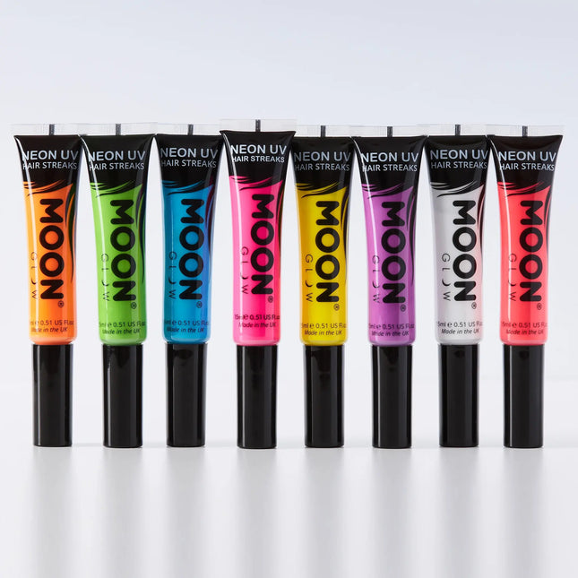 Moon Glow Neon UV hårstrå Intensiv grön 15ml