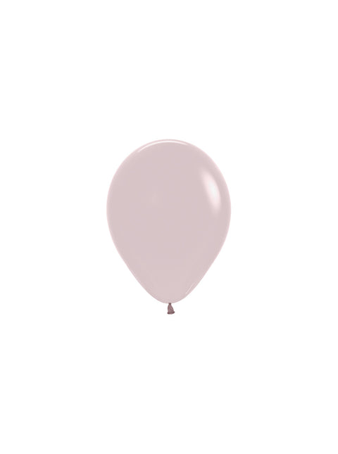 Ballonger Pastell Dusk Rose 12cm 50st