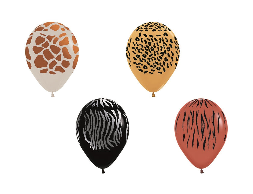 Ballonger Animal Print Metallic Ink 12cm 50st