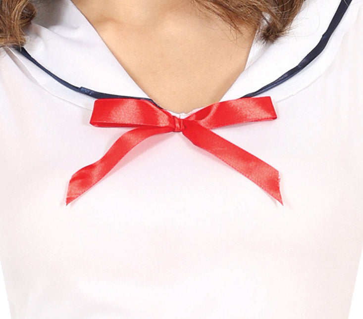 Kostym Blå Vit Damer Sailor