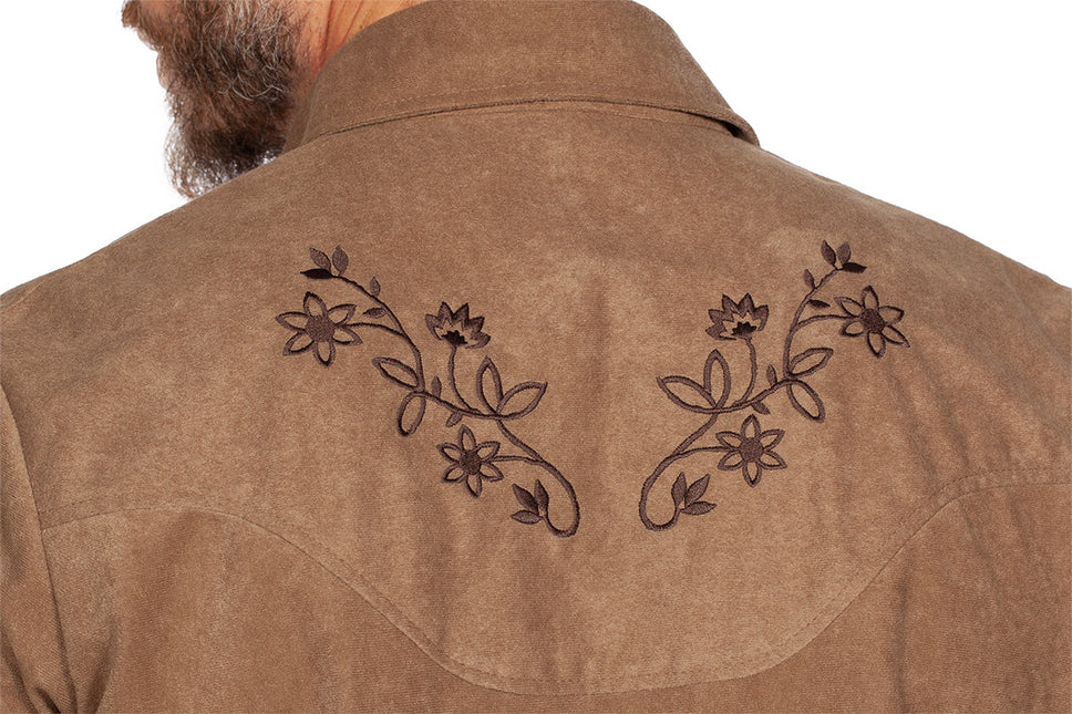 Westernblus Brun Herr