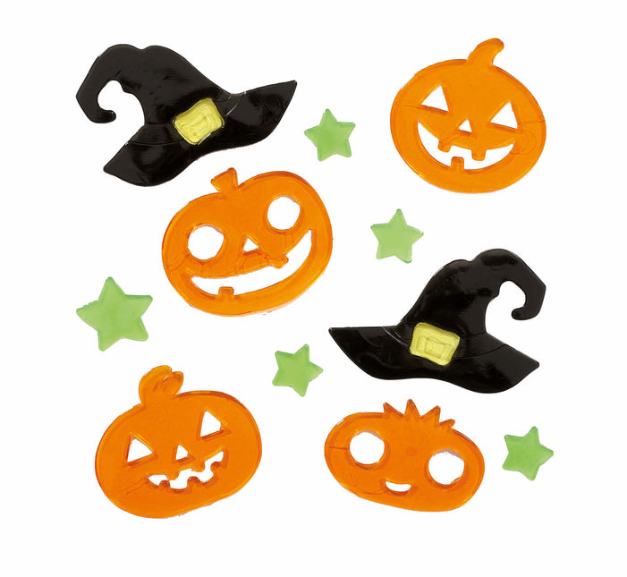 Halloween Fönsterdekoration Pumpor