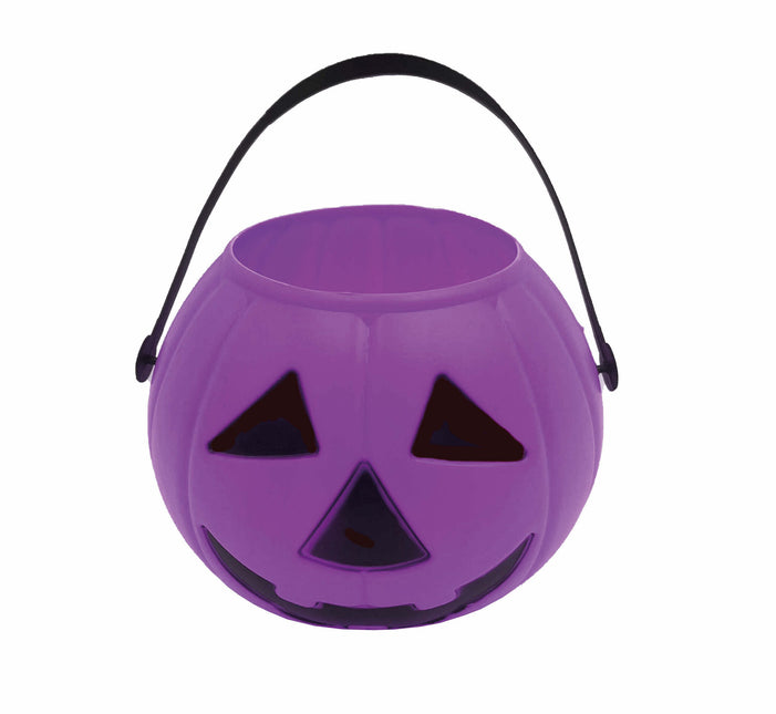 Lila Halloween godishink Pumpa 15cm