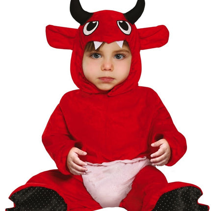 Halloweenkostym Baby Röd