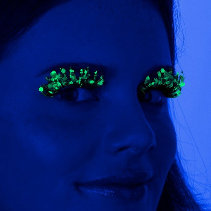 PXP Lösögonfransar Glitter Glow In The Dark Sjöjungfru Calypso