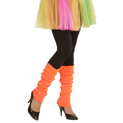 Neon Orange Benvärmare 2st