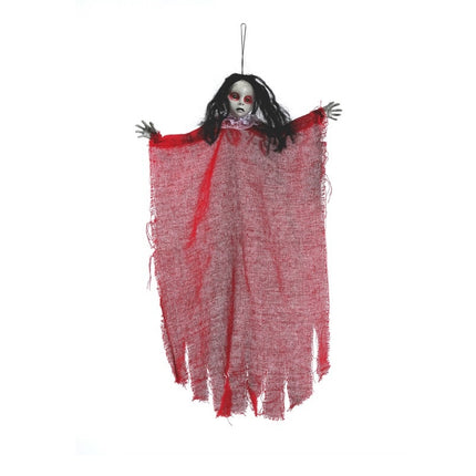 Halloween Docka Röd 60cm