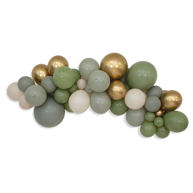 Ballonger DIY Ballongkit Leafy Green