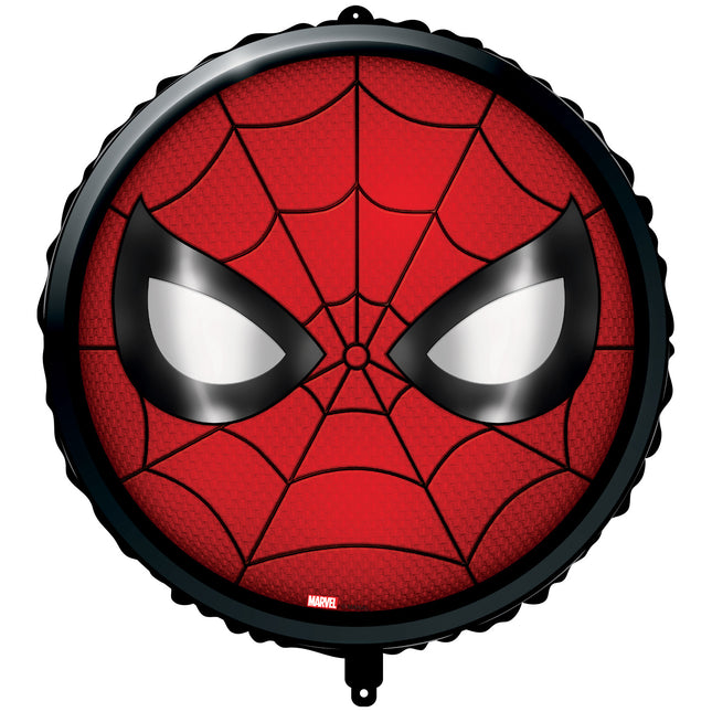 Spiderman Helium Ballong Rund Tom 46cm