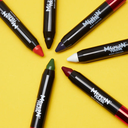 Moon Terror Halloween Body Crayons Midnight Black 3,2 g