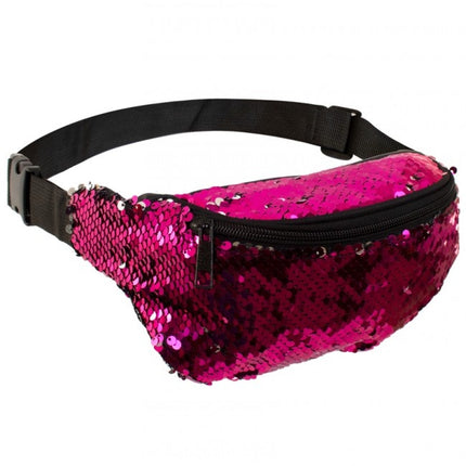 Hip bag Rosa paljetter