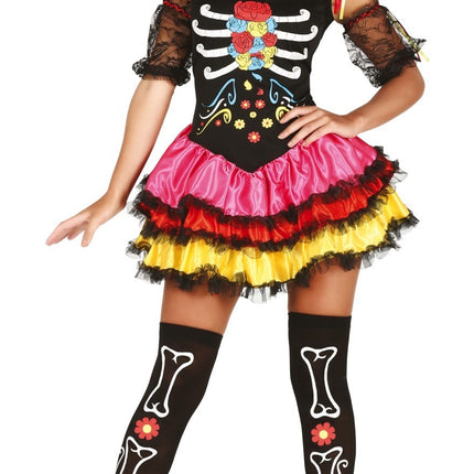 Catrina Halloween Kostym Dam