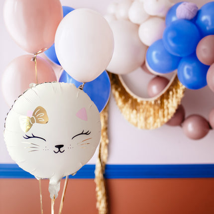 Heliumballong katt tom 45 cm