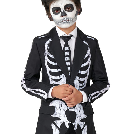 Kostym Skelett Barn