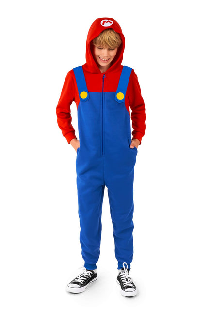 Mario Onesie pojke <tc>OppoSuits</tc>