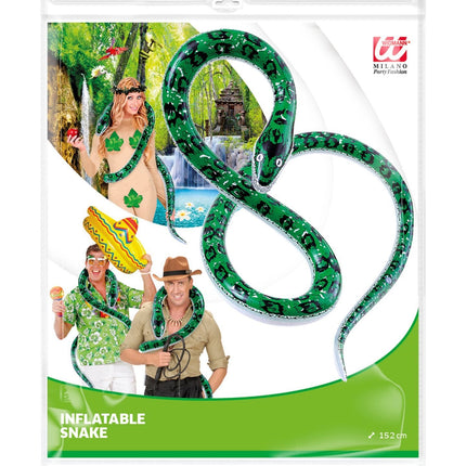 Uppblåsbar orm 1,52 m