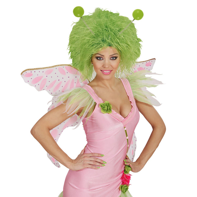 Pannband Grön antenn