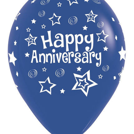 Ballonger Happy Anniversary Mix 30cm 25st