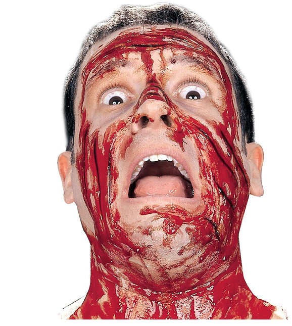 Halloween falskt blod med gasbindning