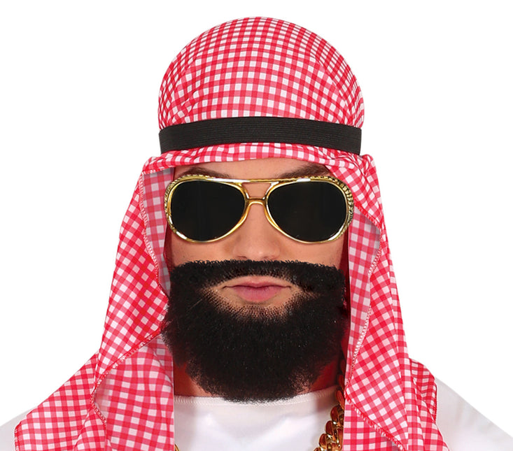 Sheikh Kostym Vita Män