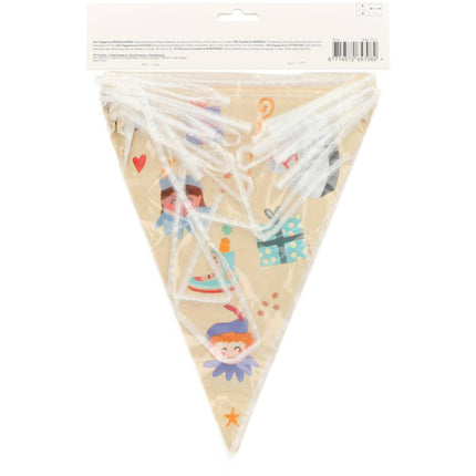 Flagglinje Välkommen Sint & Piet 6m