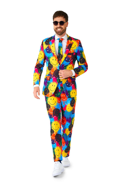 Smiley droppdräkt män <tc>OppoSuits</tc>