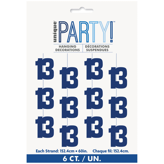 13 år Hängande dekoration Blå 1,52 m