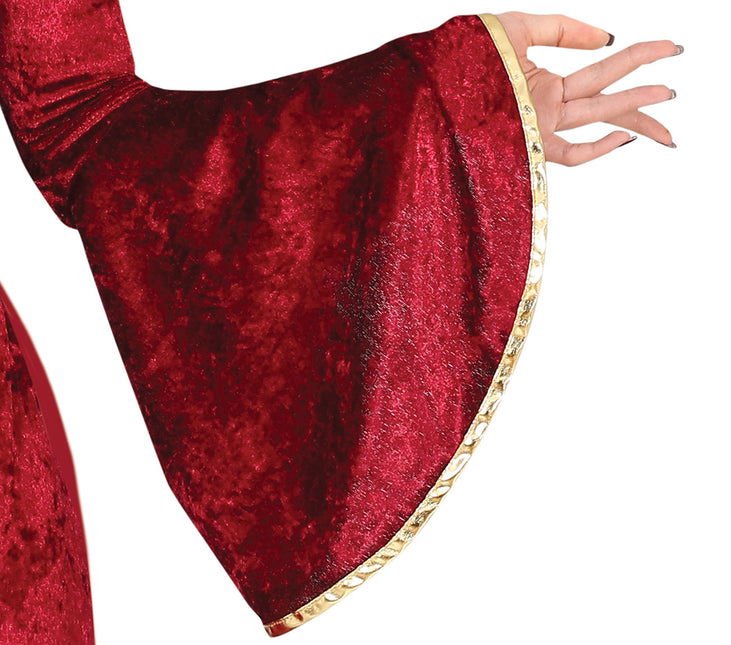 Medeltida prinsessklänning damer