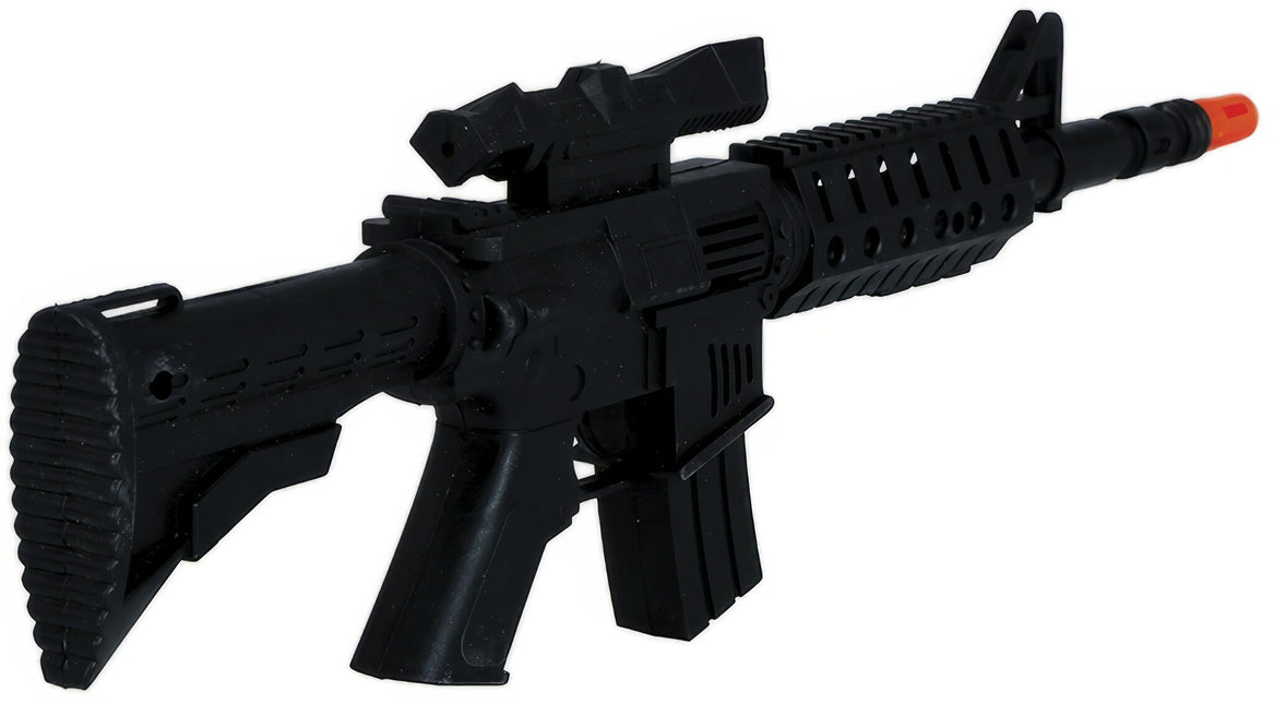 Låtsaspistol med sikte 44cm