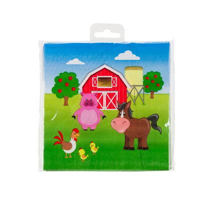 Bondgårdsservetter 33cm 16st