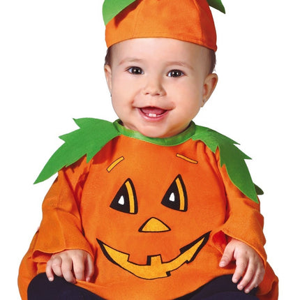 Pumpa Halloween Kostym Baby Orange