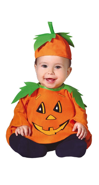 Pumpa Halloween Kostym Baby Orange