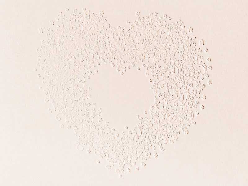 Rosa gästbok 20,5cm