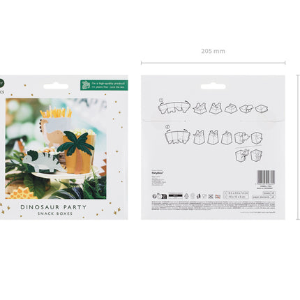 Dino Snack-skål 6st