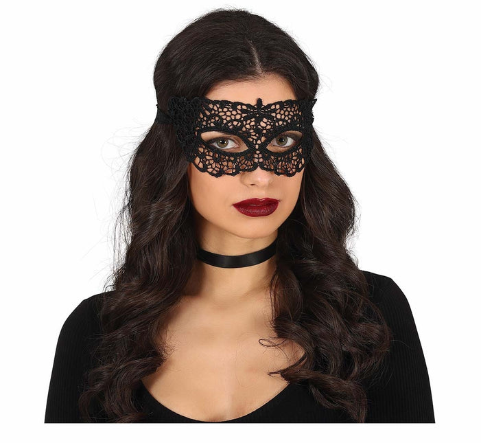 Motiv för svart ögonmask