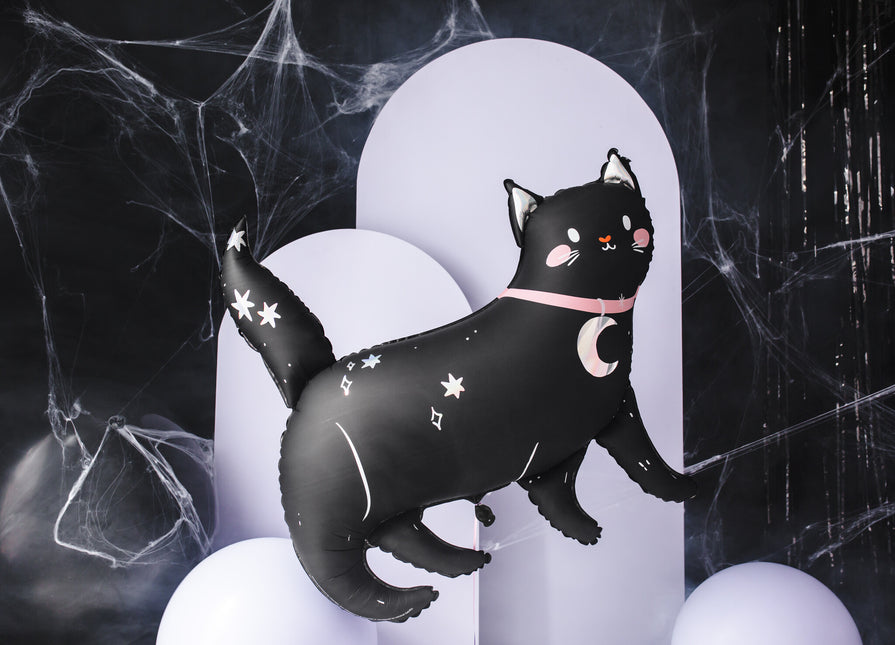 Halloween Heliumballong Katt Tom 95cm