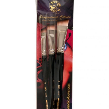 PXP Borstset Korthårig Vinklad 1/2" , 5/8" , 3/4"