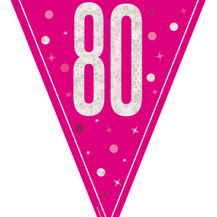 80 år Girlang Rosa 2,5m