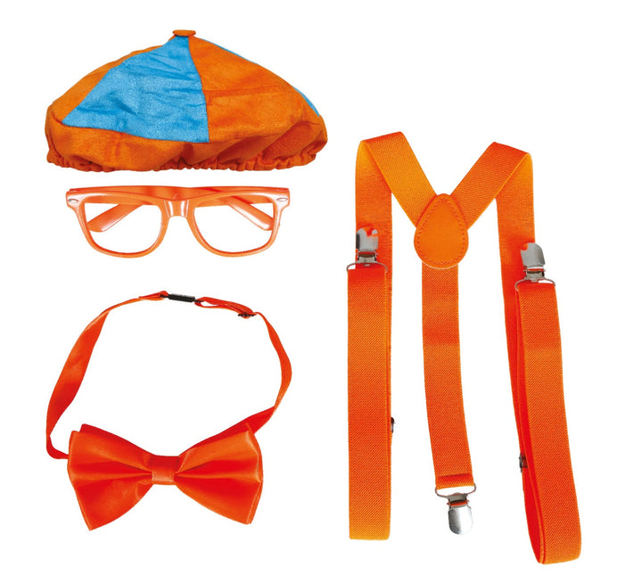 Orange Kostym Set Blippy 3 delar