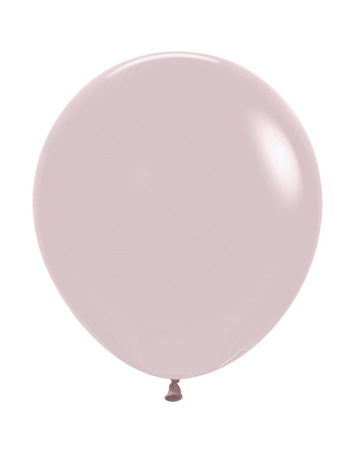 Ballonger Pastell Dusk Rose 45cm 25st
