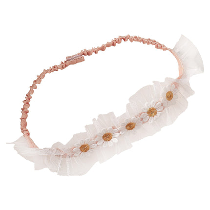 Blommigt pannband Daisy