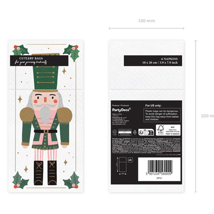 Jul Delningspåsar Nötknäppare 20cm