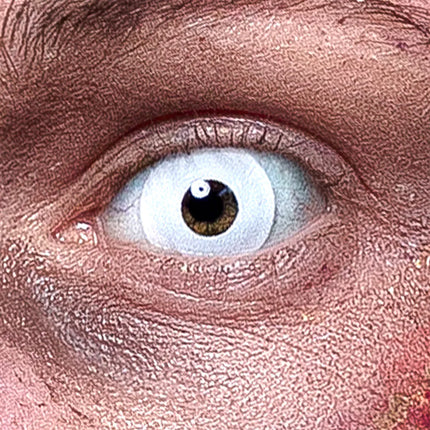 Vita färgade linser