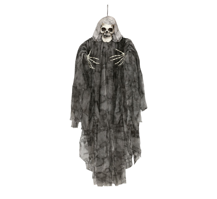 Halloween Hängande Dekoration Skelett Med Ljus 1,7m