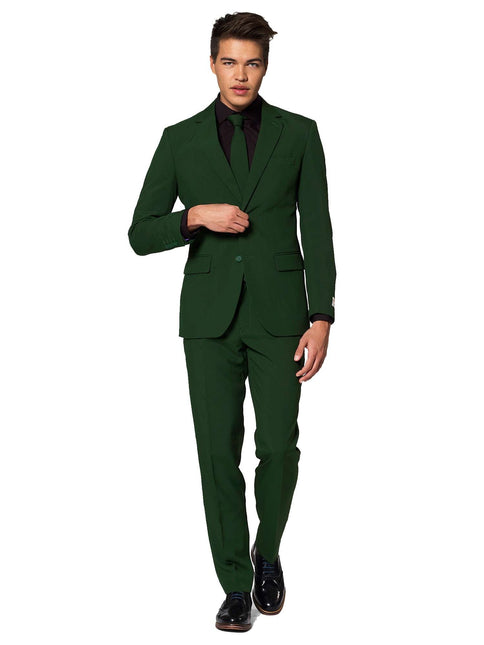 Mörkgrön kostym herr <tc>OppoSuits</tc>