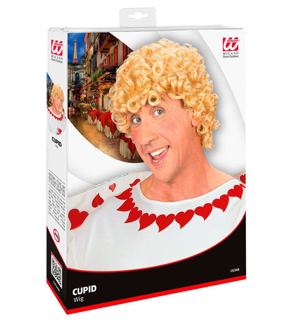 Blond peruk Cupid