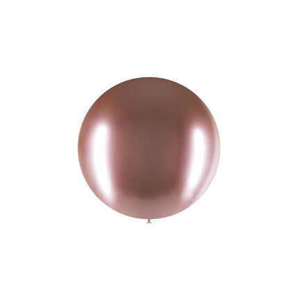 Rose Gold jätteballong XL 60 cm
