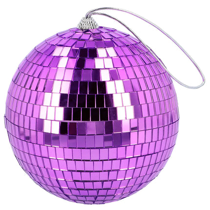 Lila Discoboll 15 cm